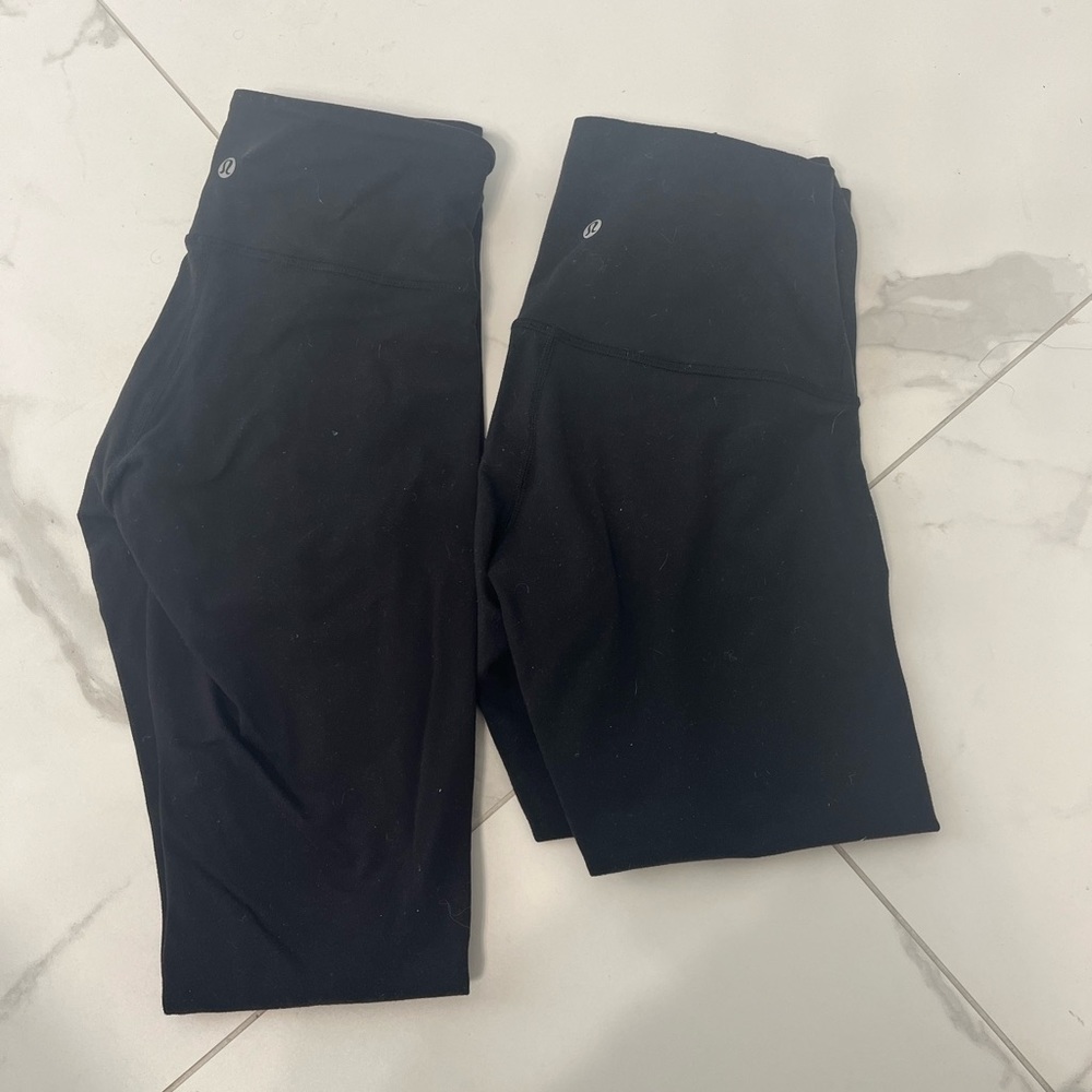 Lulu Lemon leggings size 2 (both pairs)